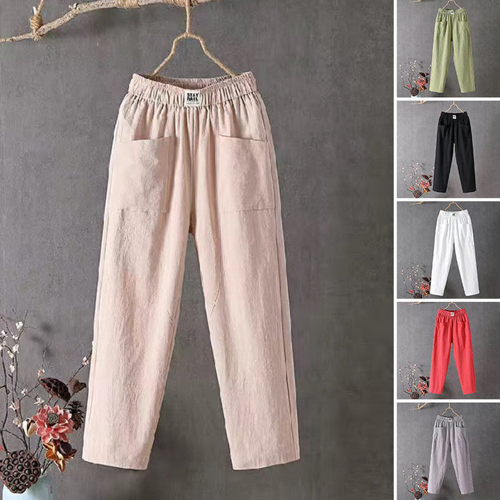 Edith - Relaxed linen pants