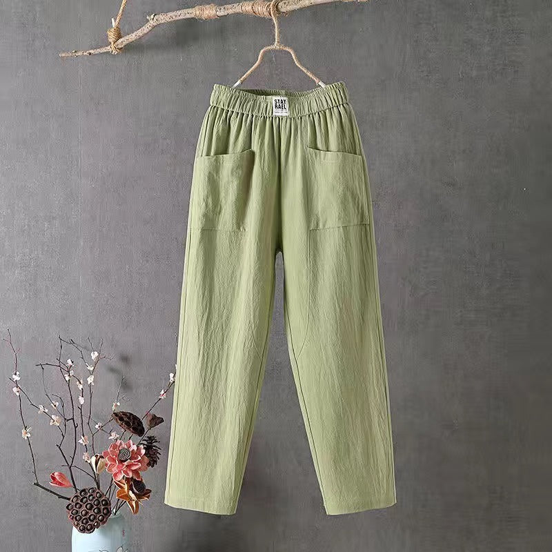 Edith - Relaxed linen pants