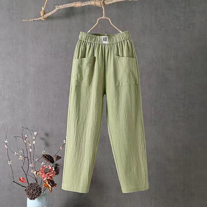 Edith - Relaxed linen pants