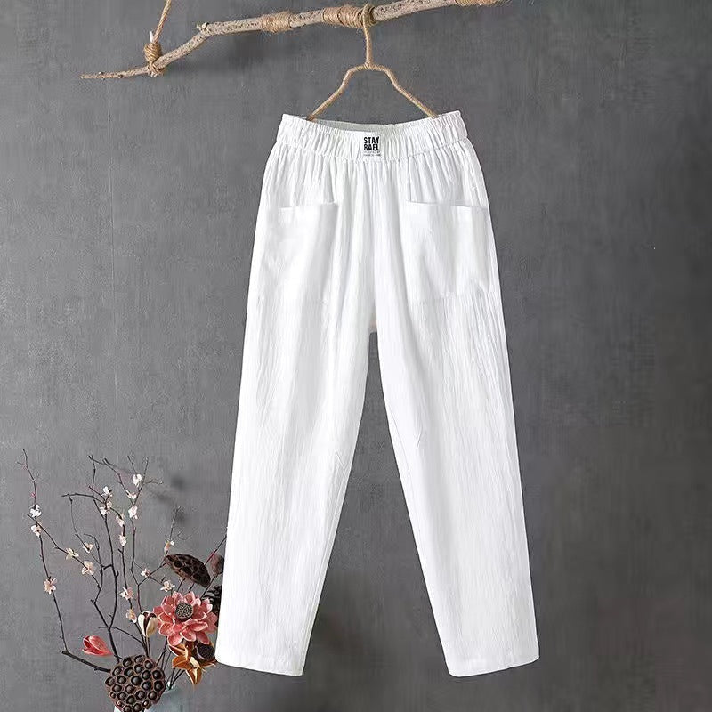 Edith - Relaxed linen pants