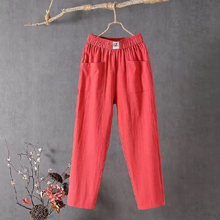 Edith - Relaxed linen pants