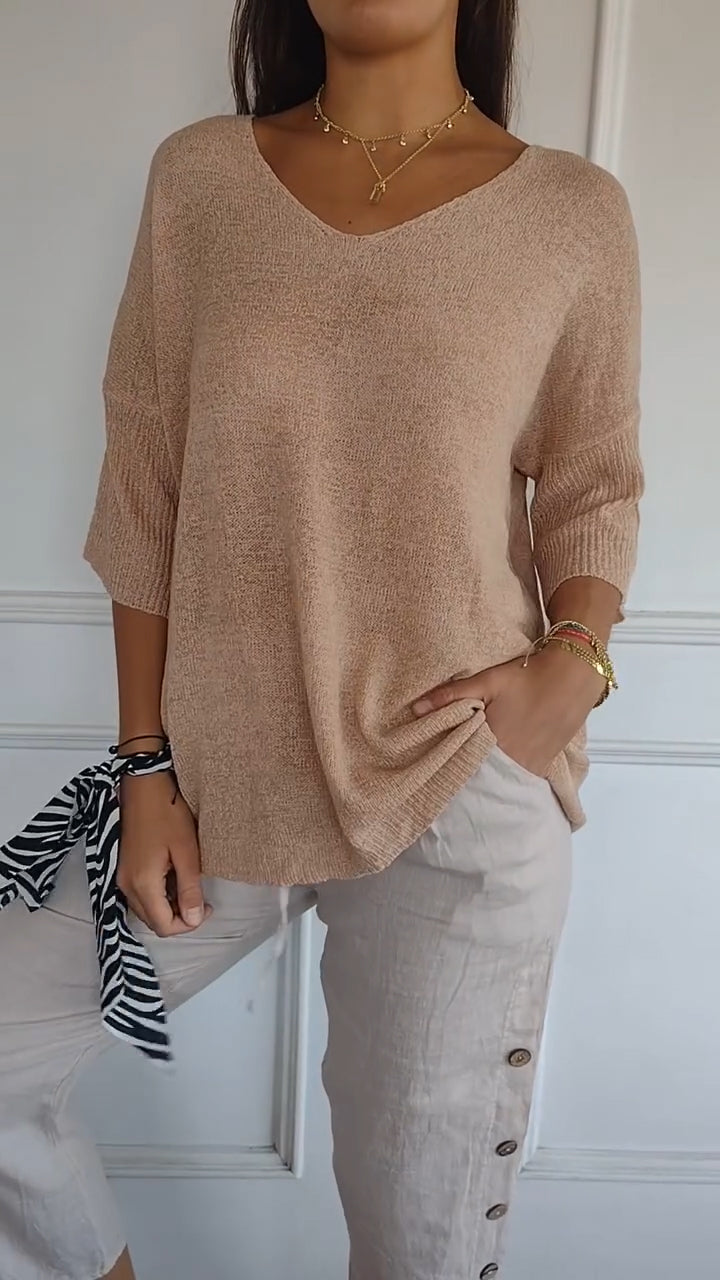 Tina - Elegant knitted sweater