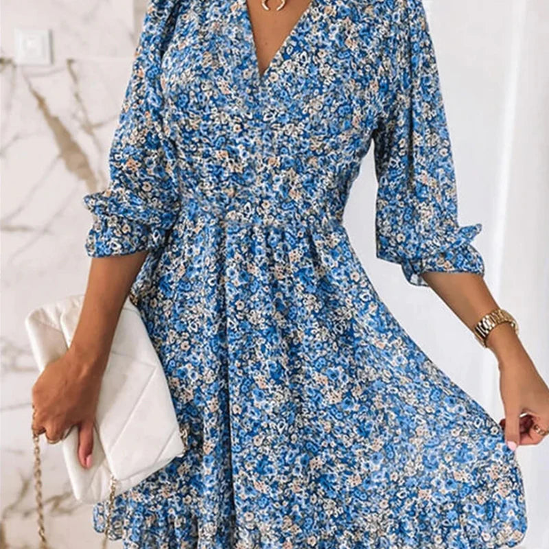 Juli | Elegant floral dress