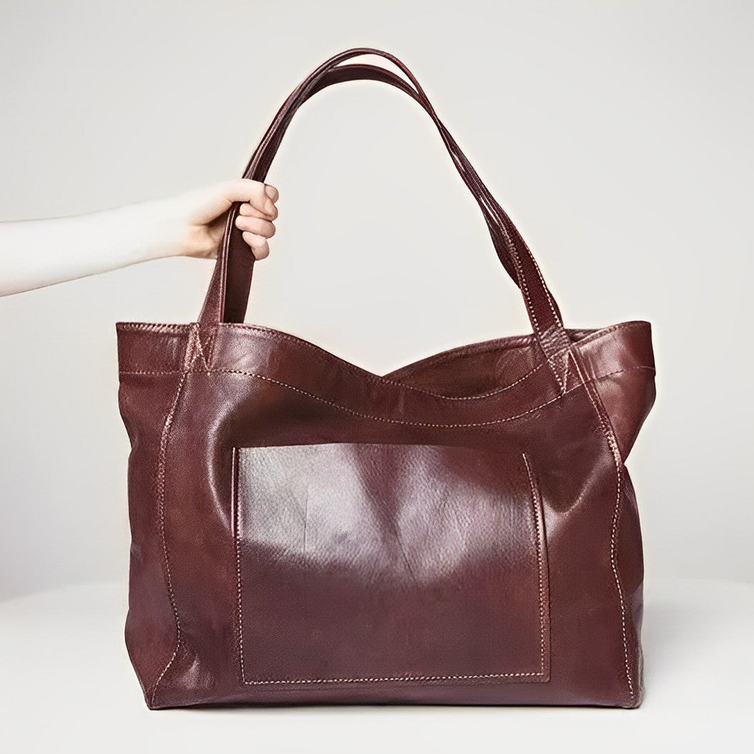 Janna | Vintage Leather Shoulder Bag