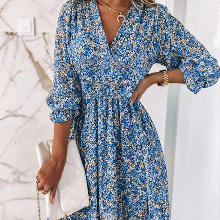 Juli | Elegant floral dress