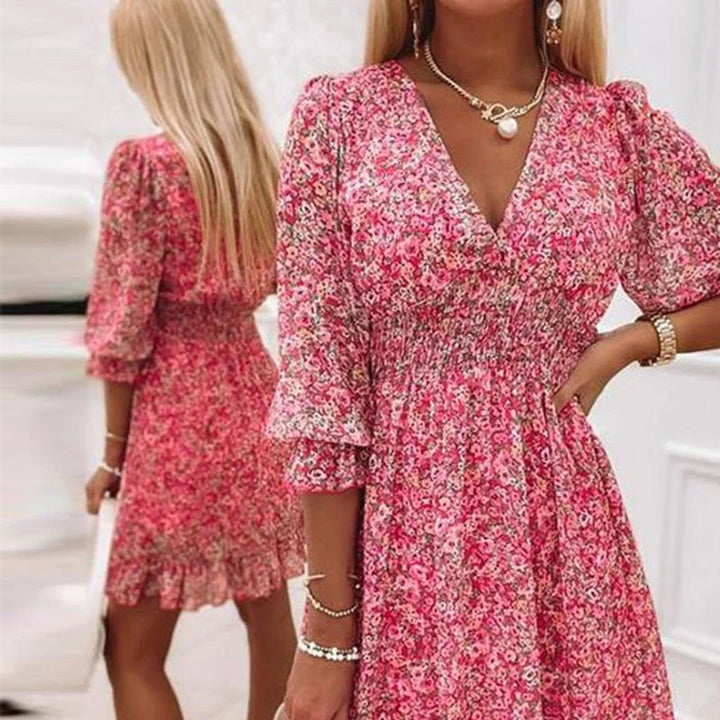 Juli | Elegant floral dress