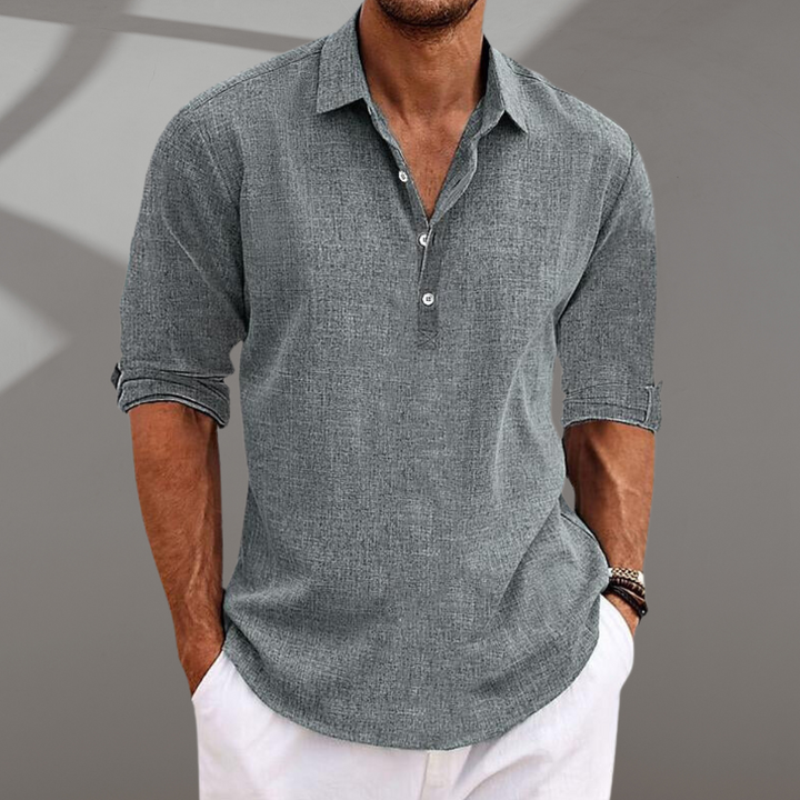 Dominic - Casual linen shirt