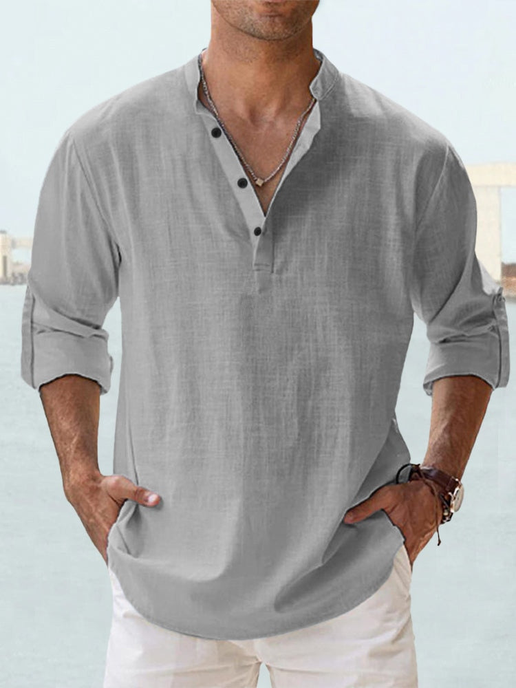 Lars | Casual linen shirt