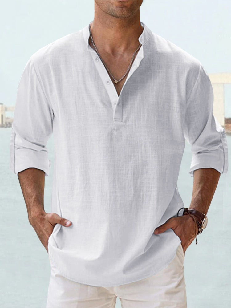 Lars | Casual linen shirt