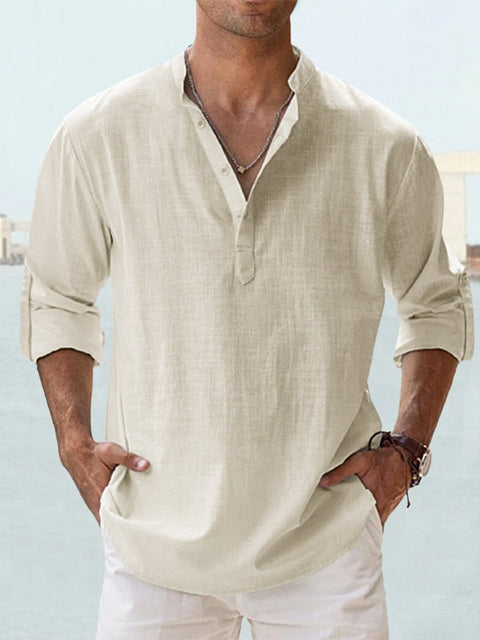 Lars | Casual linen shirt