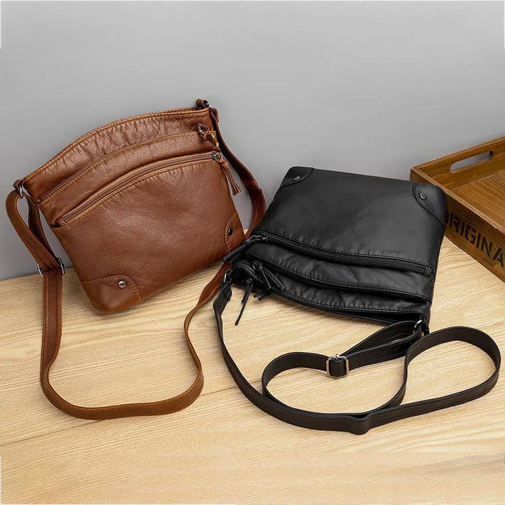 Idelle | Leather shoulder bag