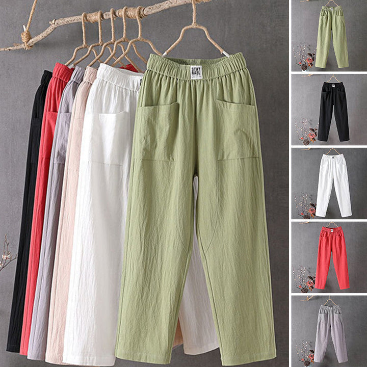 Edith - Relaxed linen pants