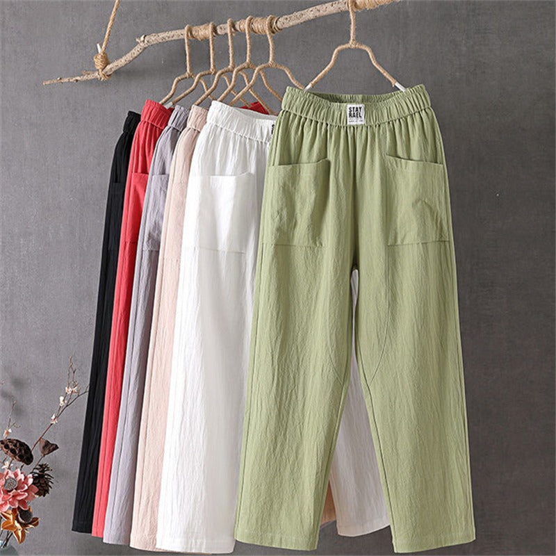 Edith - Relaxed linen pants